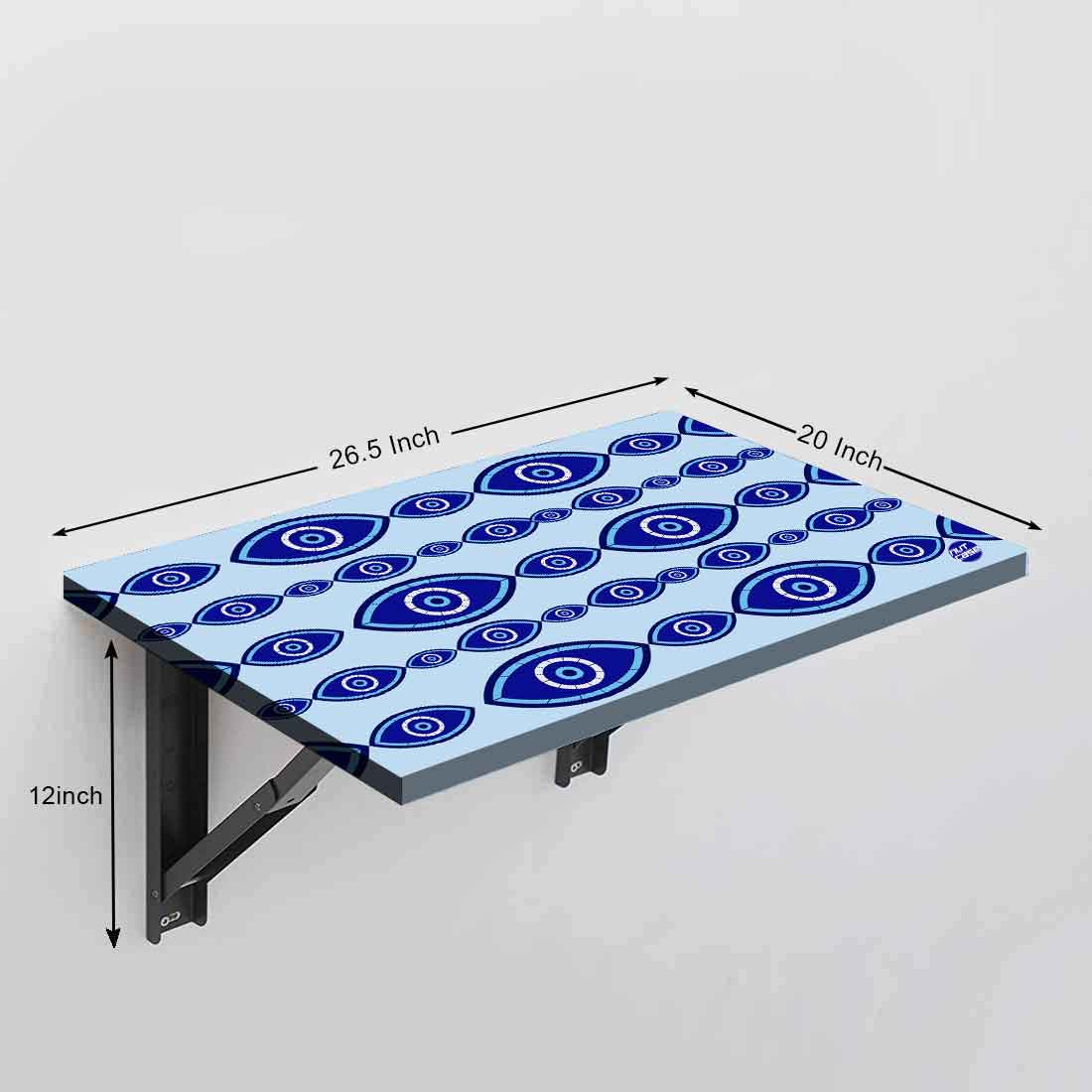 Modern Wall Mounted Foldable Study Table for Children - Evil Eye Protector - Image 20