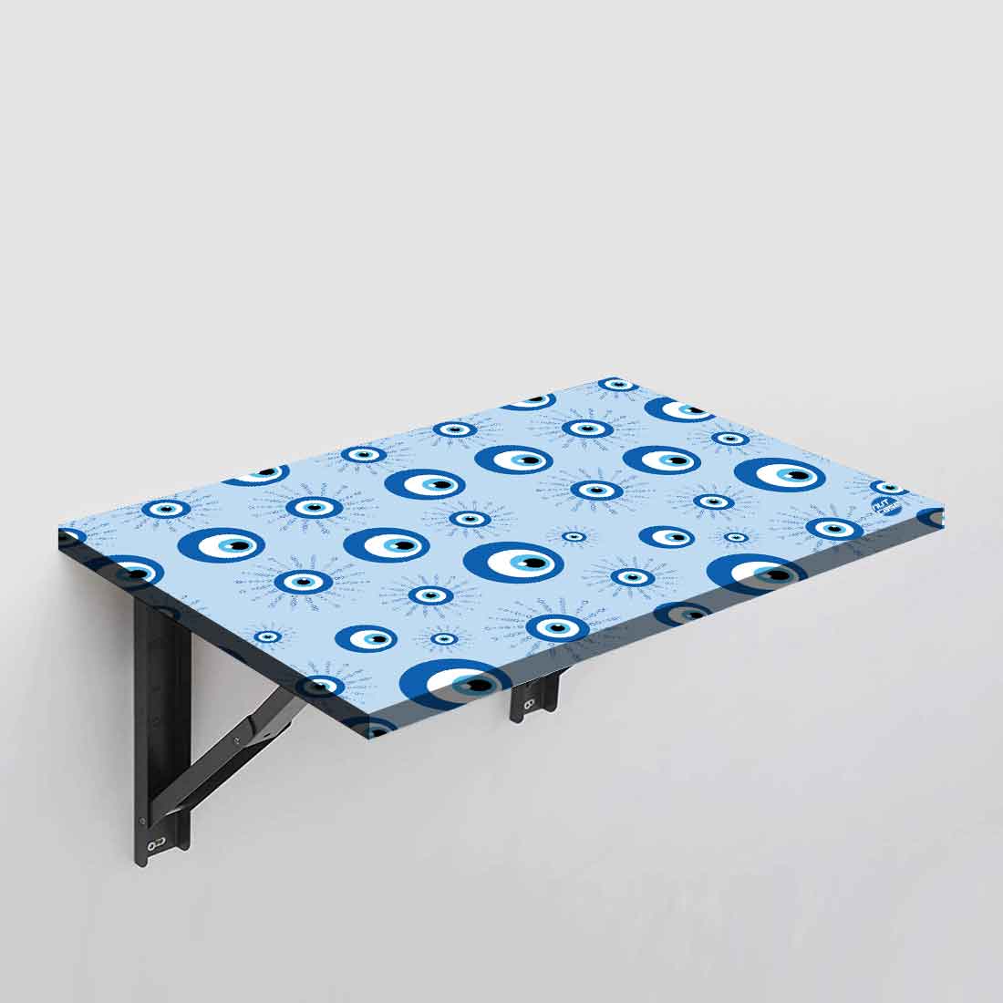 Designer Wall Mounted Foldable Study Table for Kids - Evil Eye Protector - Image 4
