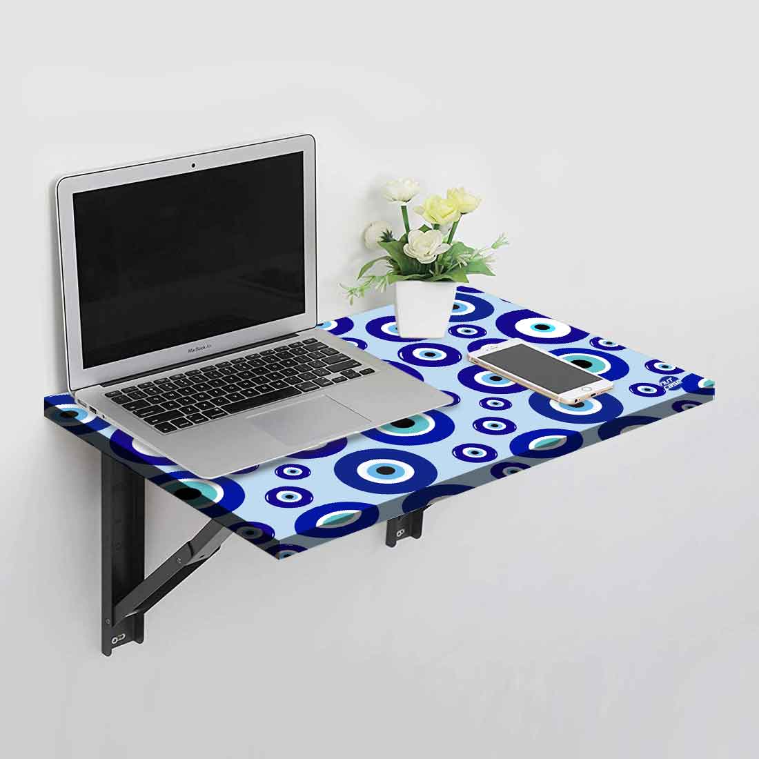 Designer Wall Mounted Foldable Study Table for Kids - Evil Eye Protector - Image 5