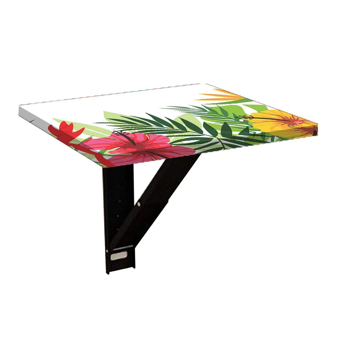 Set Top Box Stand Wall Mount - Yellow Hibiscus - Image 6