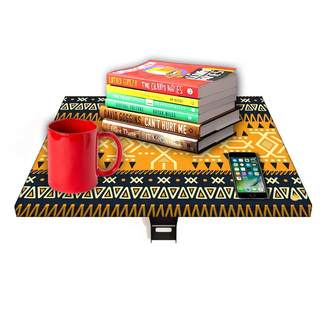 Folding Wall Mount Bedside Table - Mexican Pattern - Image 7
