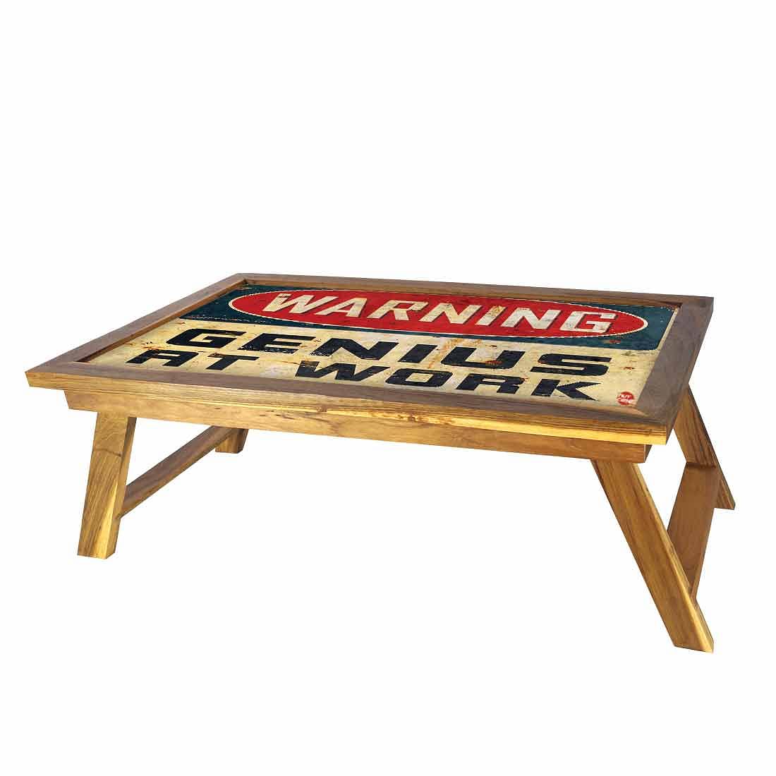 Nutcase Folding Bed Breakfast Table - Genius at Work - Image 3
