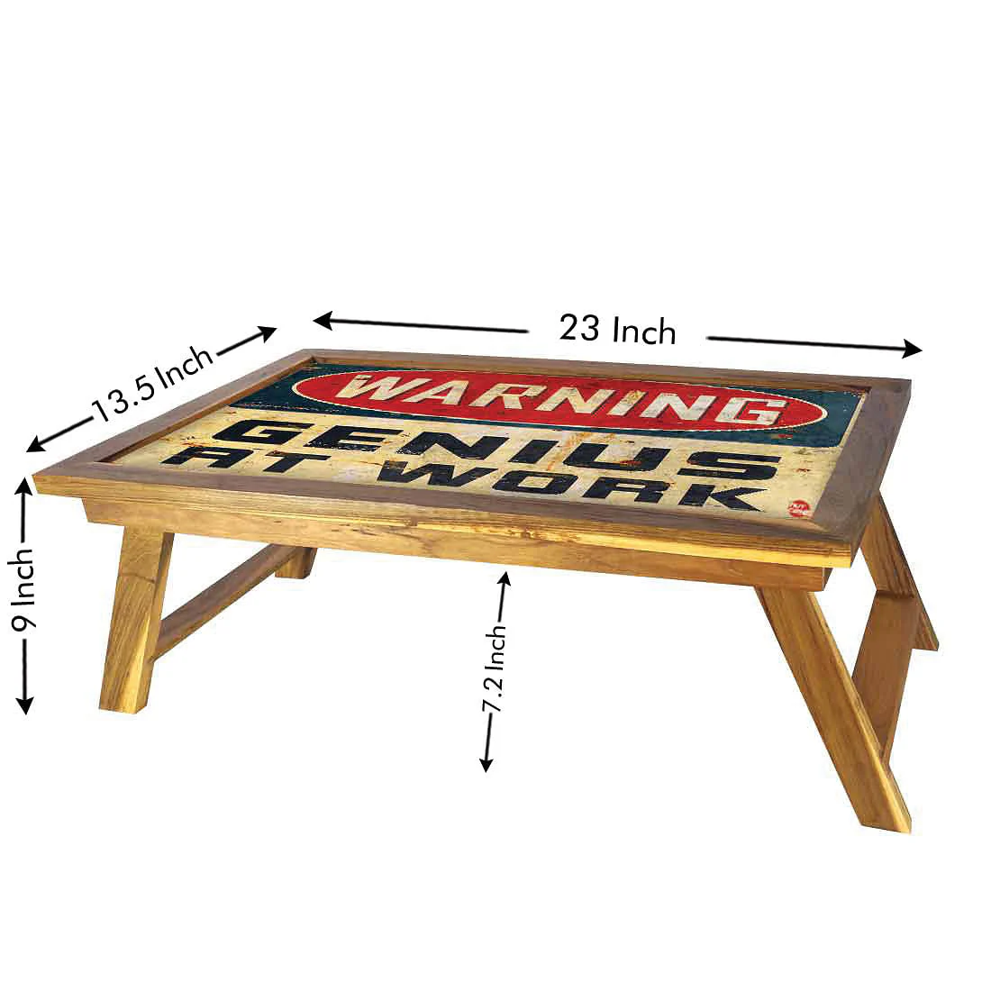 Nutcase Folding Bed Breakfast Table - Genius at Work - Image 5