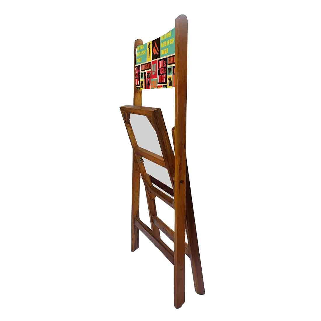 Nutcase Wooden Chair For Balcony Patio - Cranberries - Image 6