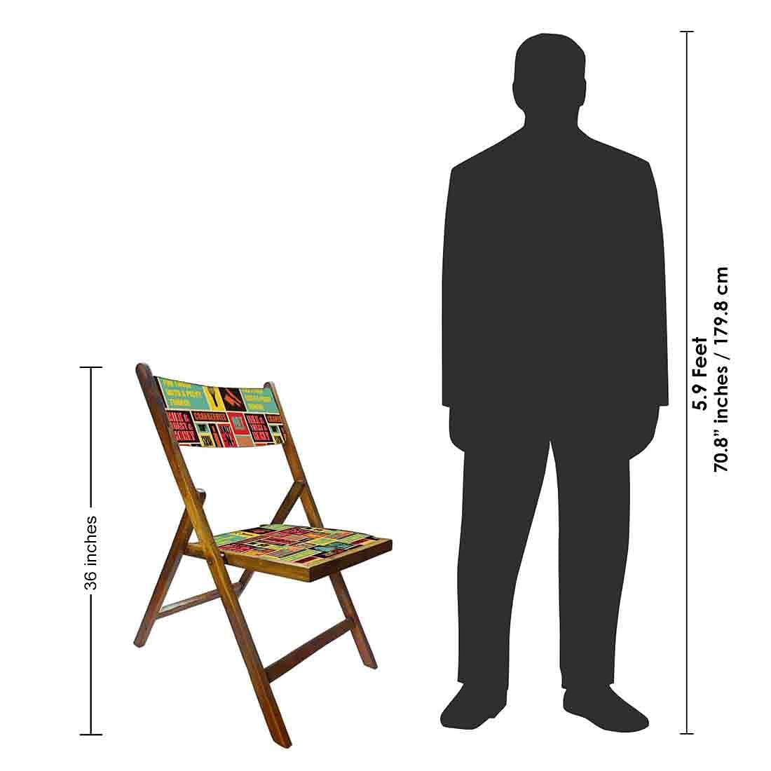 Nutcase Wooden Chair For Balcony Patio - Cranberries - Image 8