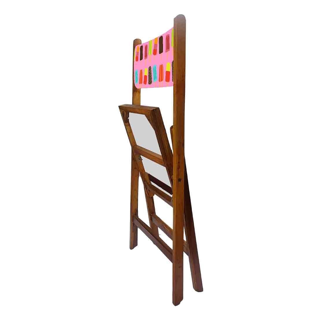 Nutcase Folding Wooden Chair For Home - Ice Cream Candy - Image 6