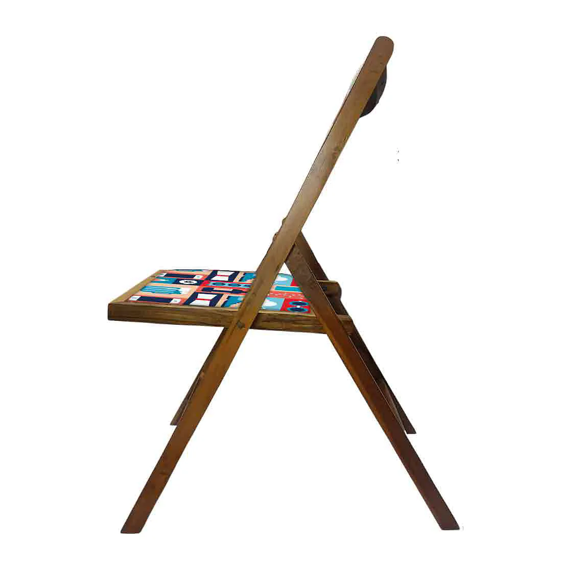 Nutcase Folding Wooden Chair For Dining - Phone - Image 7