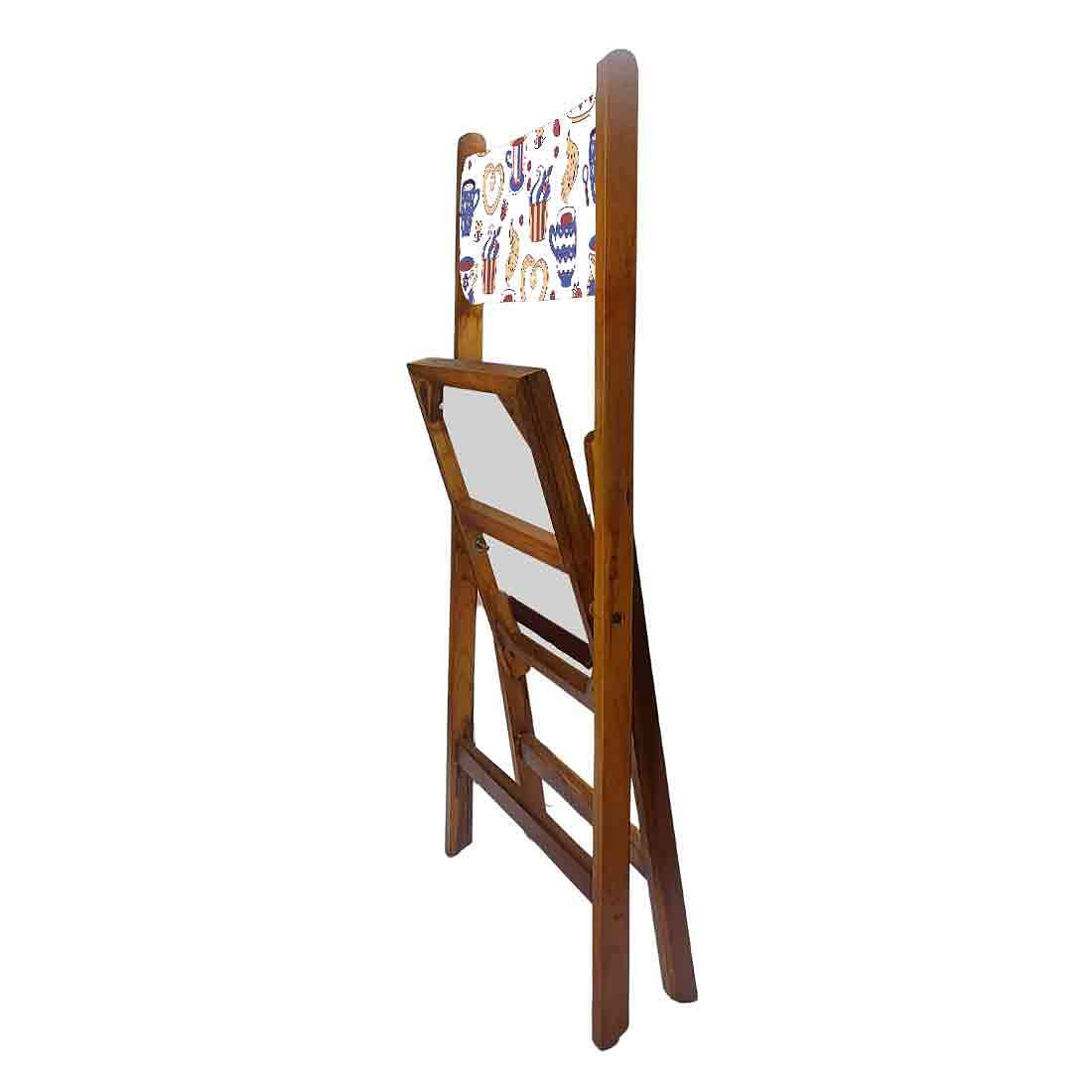 Nutcase Balcony Garden Patio Outdoor Wooden Chair - Tea Milk - Image 6