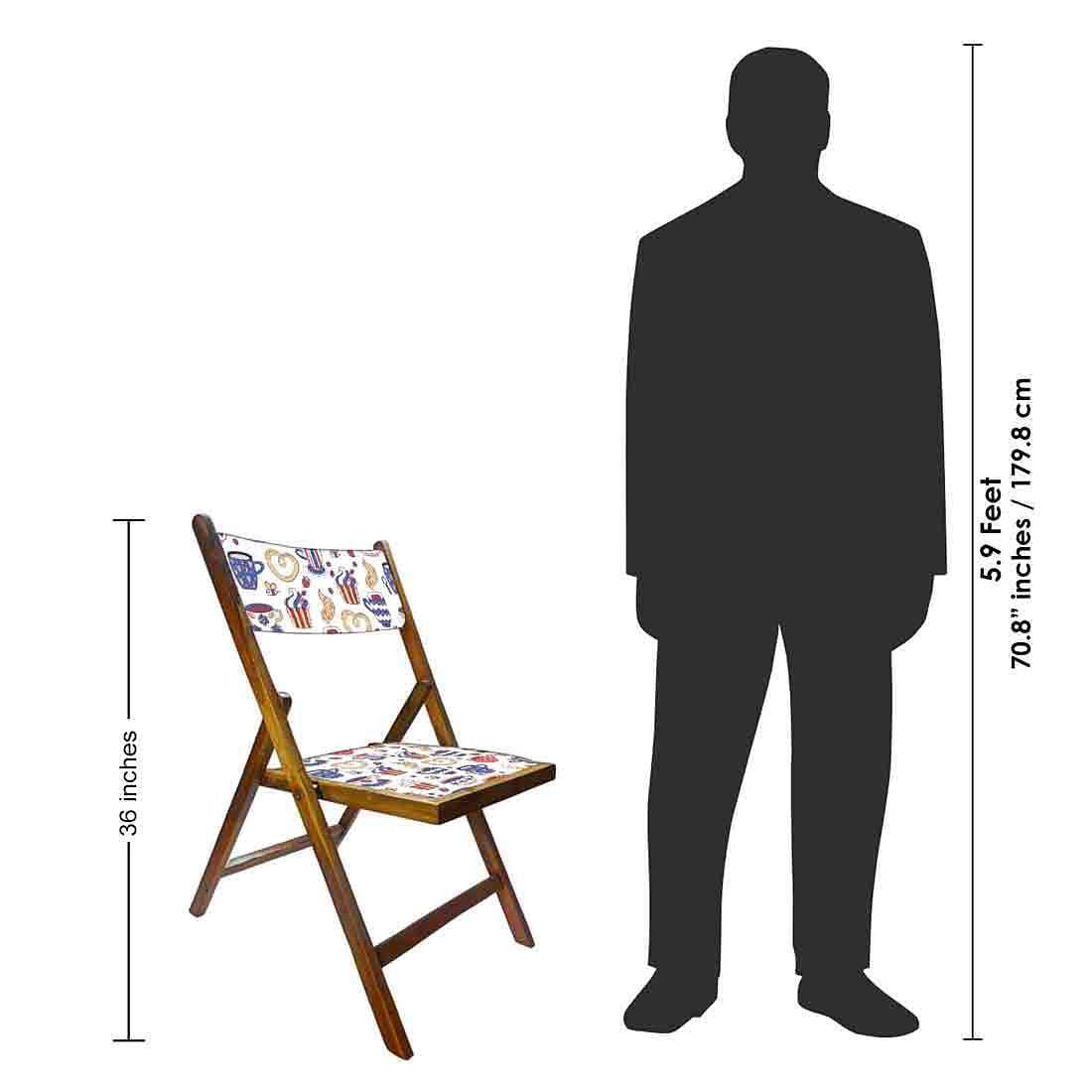 Nutcase Balcony Garden Patio Outdoor Wooden Chair - Tea Milk - Image 8