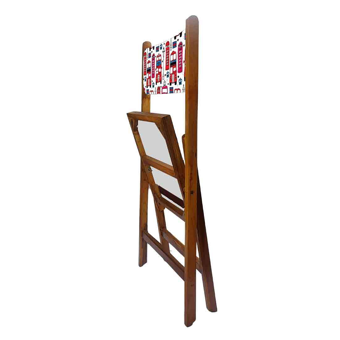 Nutcase Folding Wooden Chair For Home - Van - Image 6
