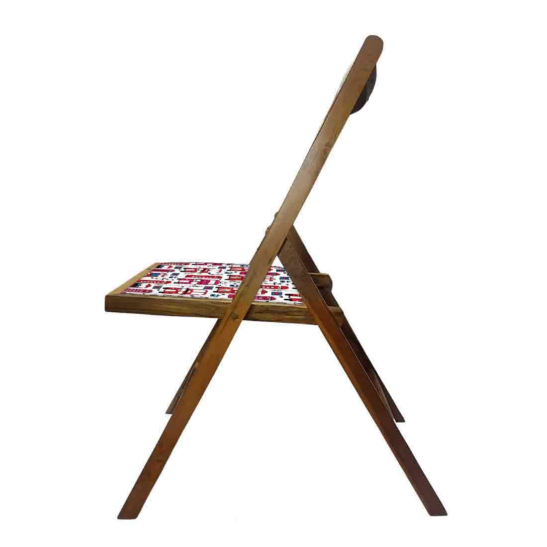 Nutcase Folding Wooden Chair For Home - Van - Image 7