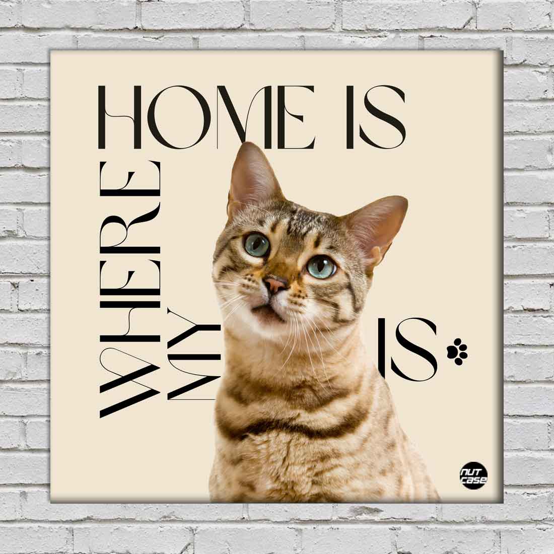 Wall Décor Framed Cat Art - Image 2