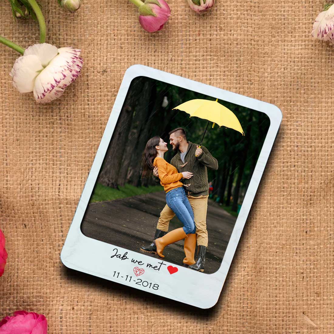 Fridge Photo Magnets Polaroid Styled with Slide-in Picture Mechanism-Set of 2 - Image 10