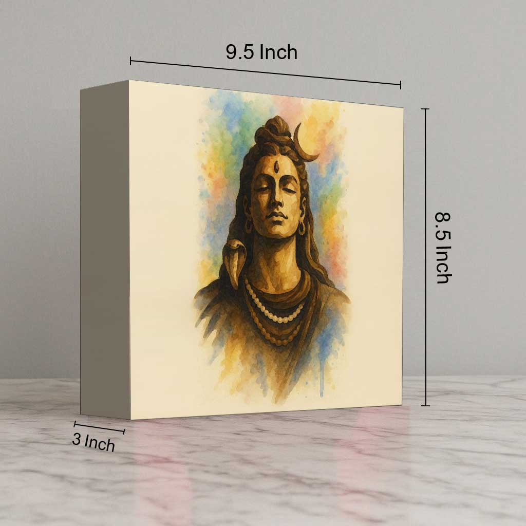 God Light Lamp – Glowing Shiva LED for Home Temple & Meditation Space - Image 6