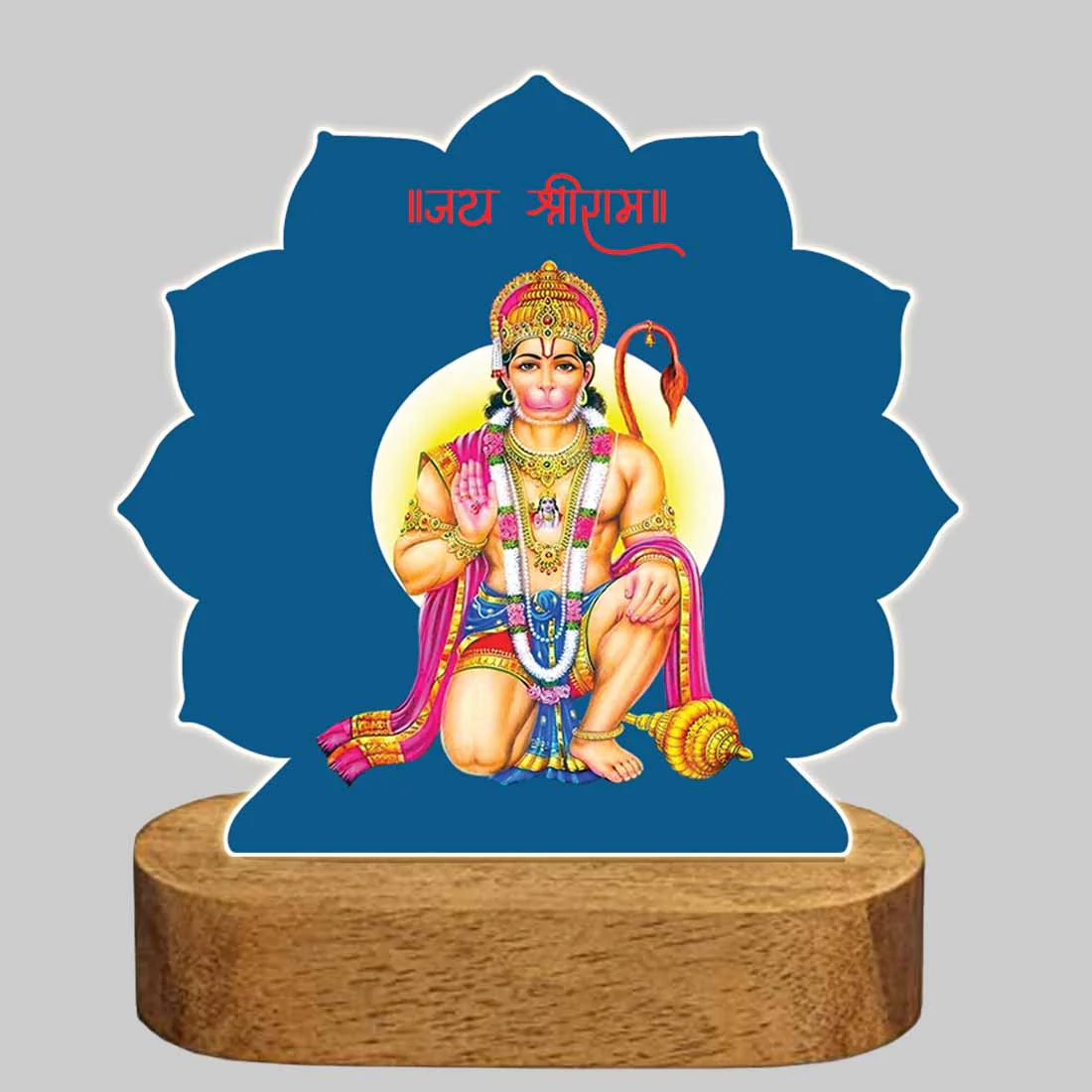 God Light Lamp - Lord Hanuman LED Lamp For Home - Image 2