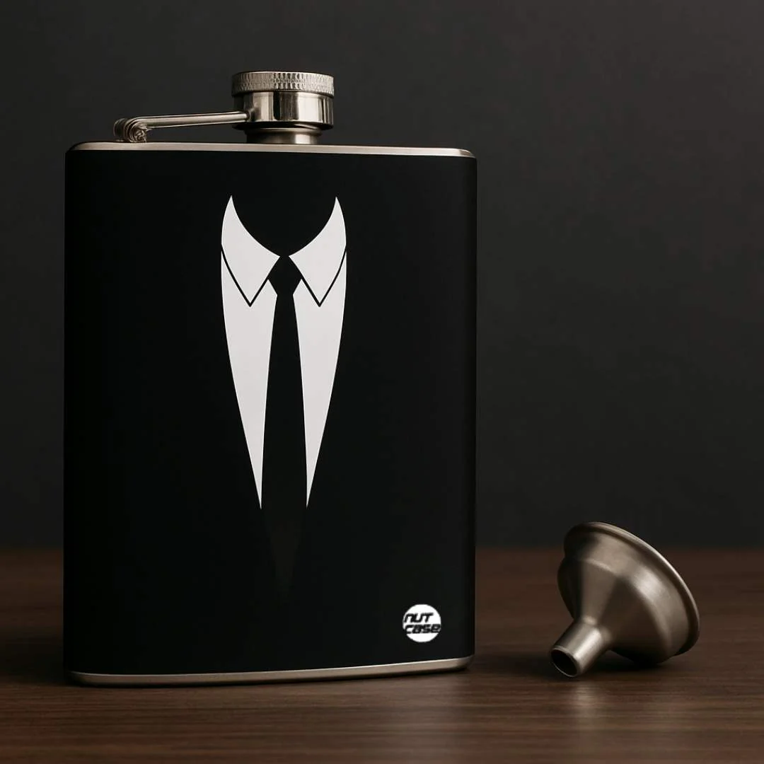 Hip Flask - Suit Up !