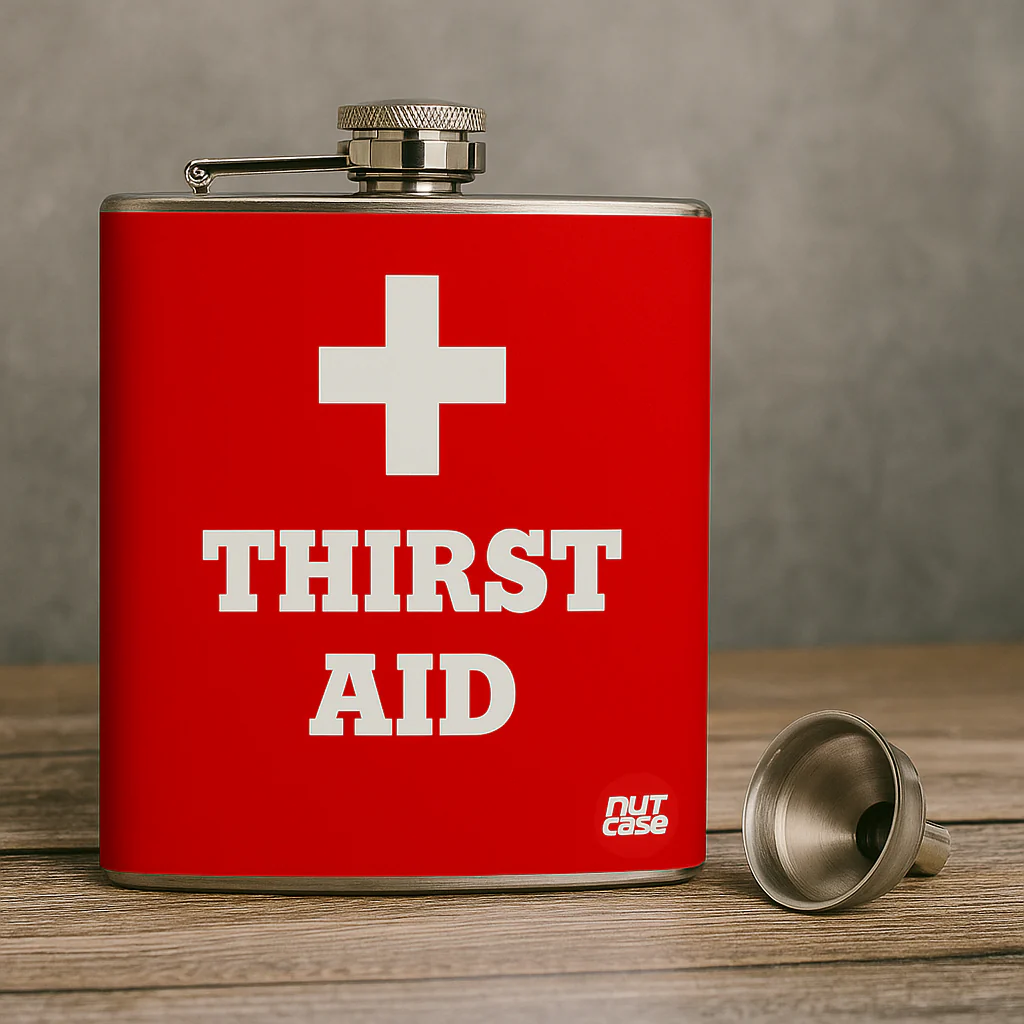 Hip Flask - Thirst Aid