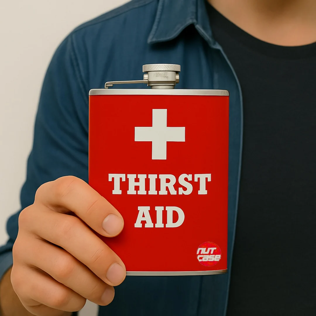 Hip Flask - Thirst Aid - Image 3