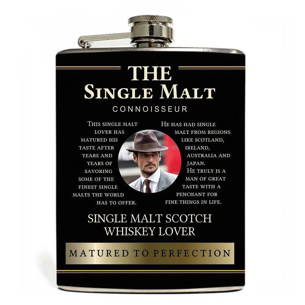 Hip Flask with Funnel-The Single Malt - Image 5