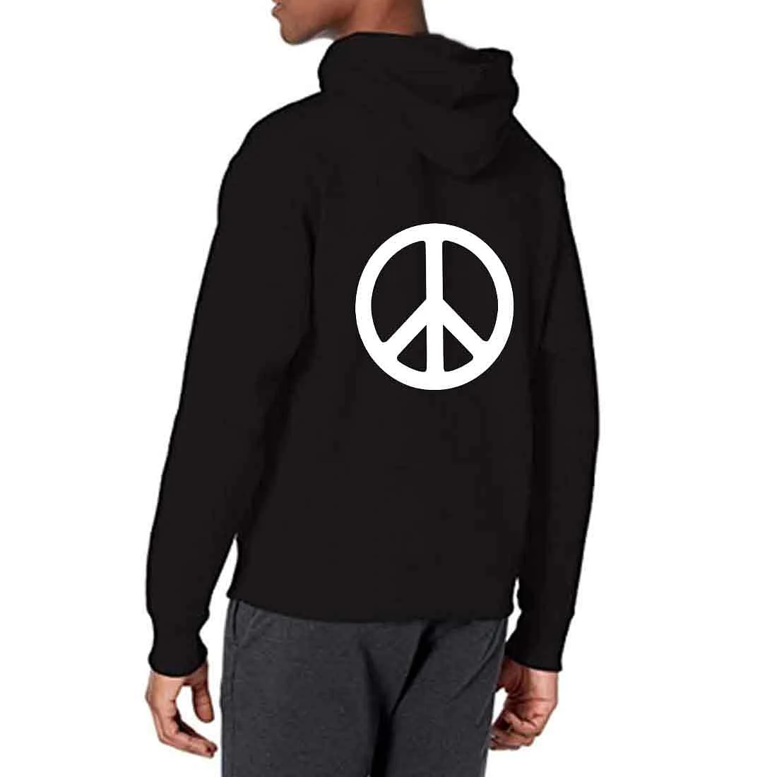Nutcase Unisex Hoodies For Men - Peace - Image 8