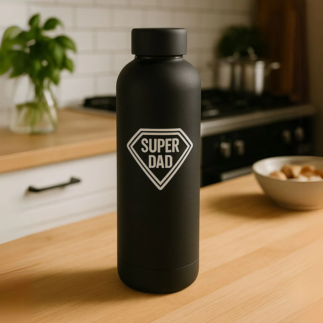 Insutlated Bottle for Dad - Father's Day Gift 500ml Bottles for Office Home Travel- BPA Free, Leakproof - Image 5