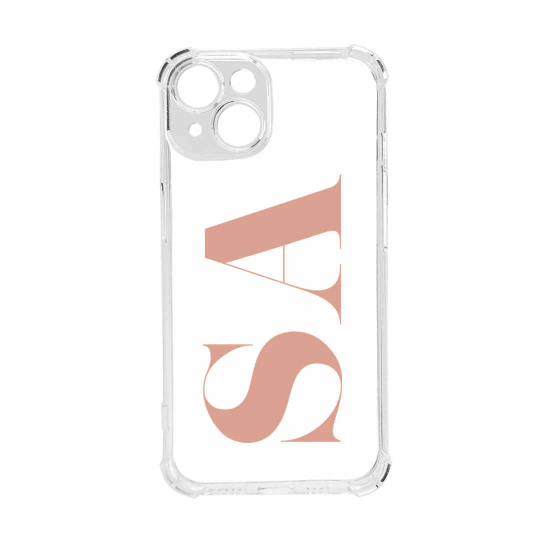iPhone 14 Transparent Cover with Camera Protection Custom TPU Clear Cases - Image 2