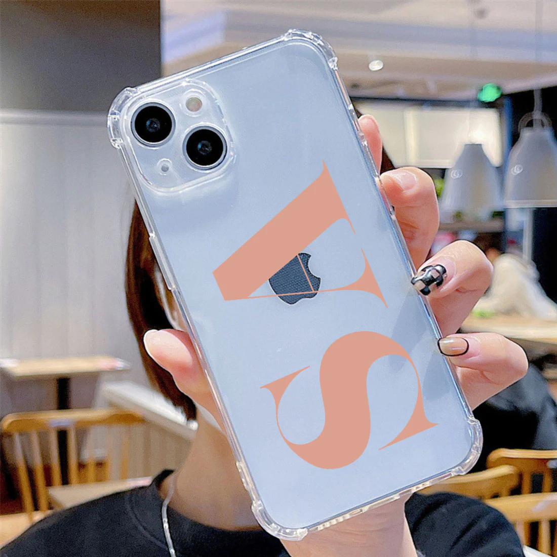 iPhone 14 Transparent Cover with Camera Protection Custom TPU Clear Cases - Image 3