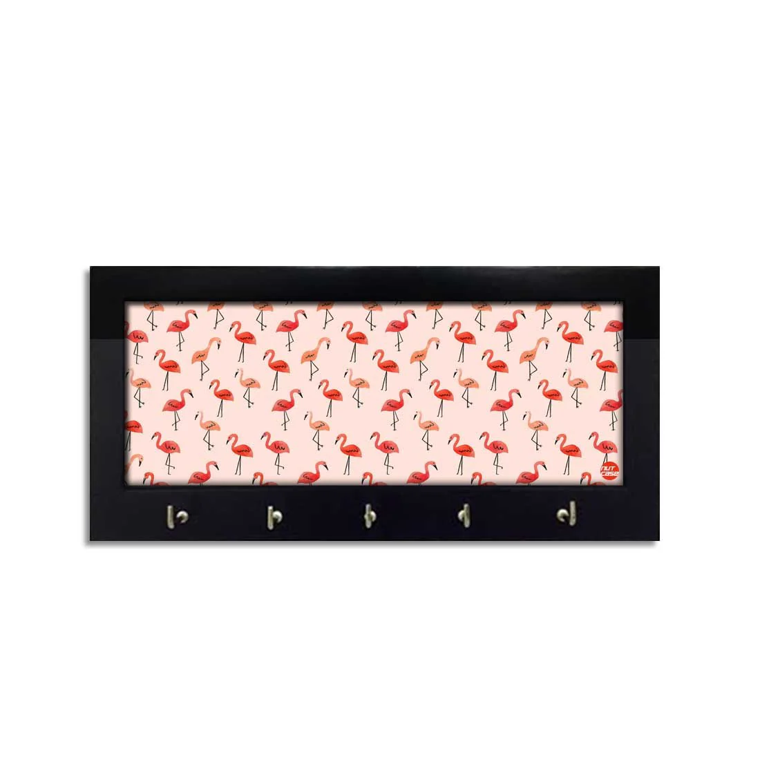 Key Holder Hanger For Wall -  Flamingos - Image 3