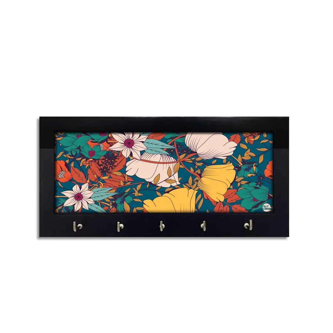 Keys Organizer Wall Key Holder for Home - Flower - Image 2