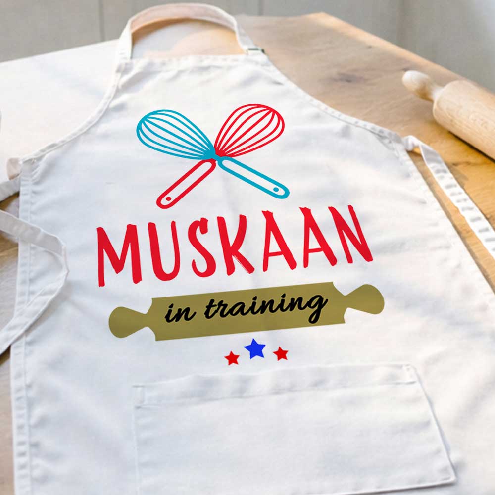 Custom-Made Kids Chef Apron Online India - Image 4