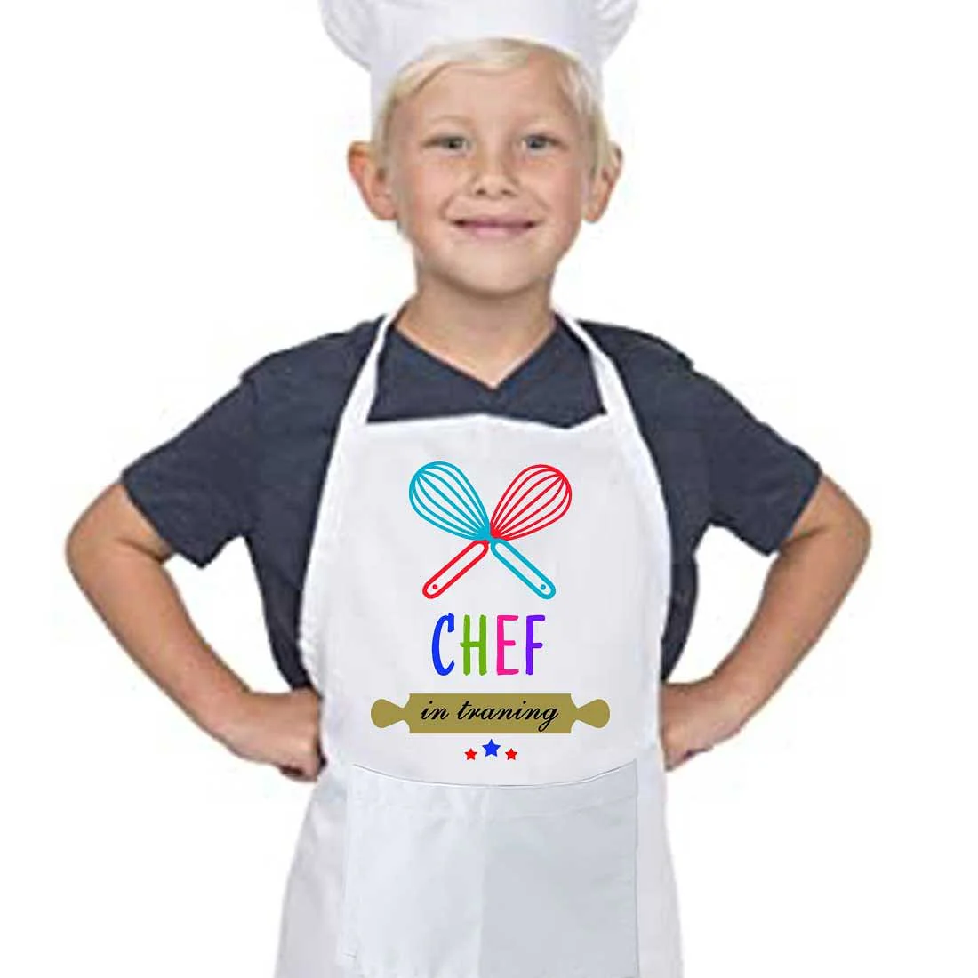 Custom-Made Kids Chef Apron Online India - Image 5