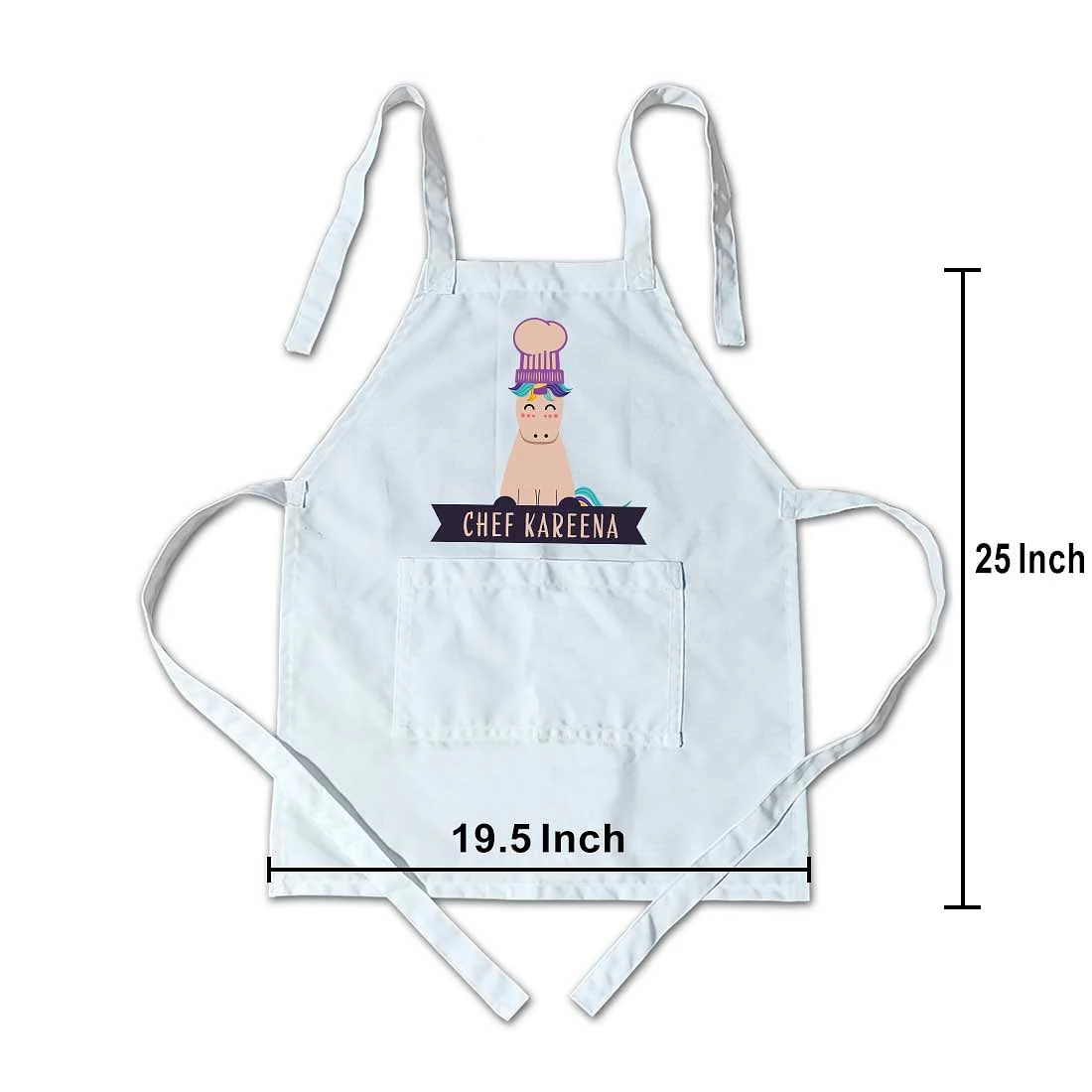 Personalized Kids Cute Chef Apron - Unicorn - Image 6