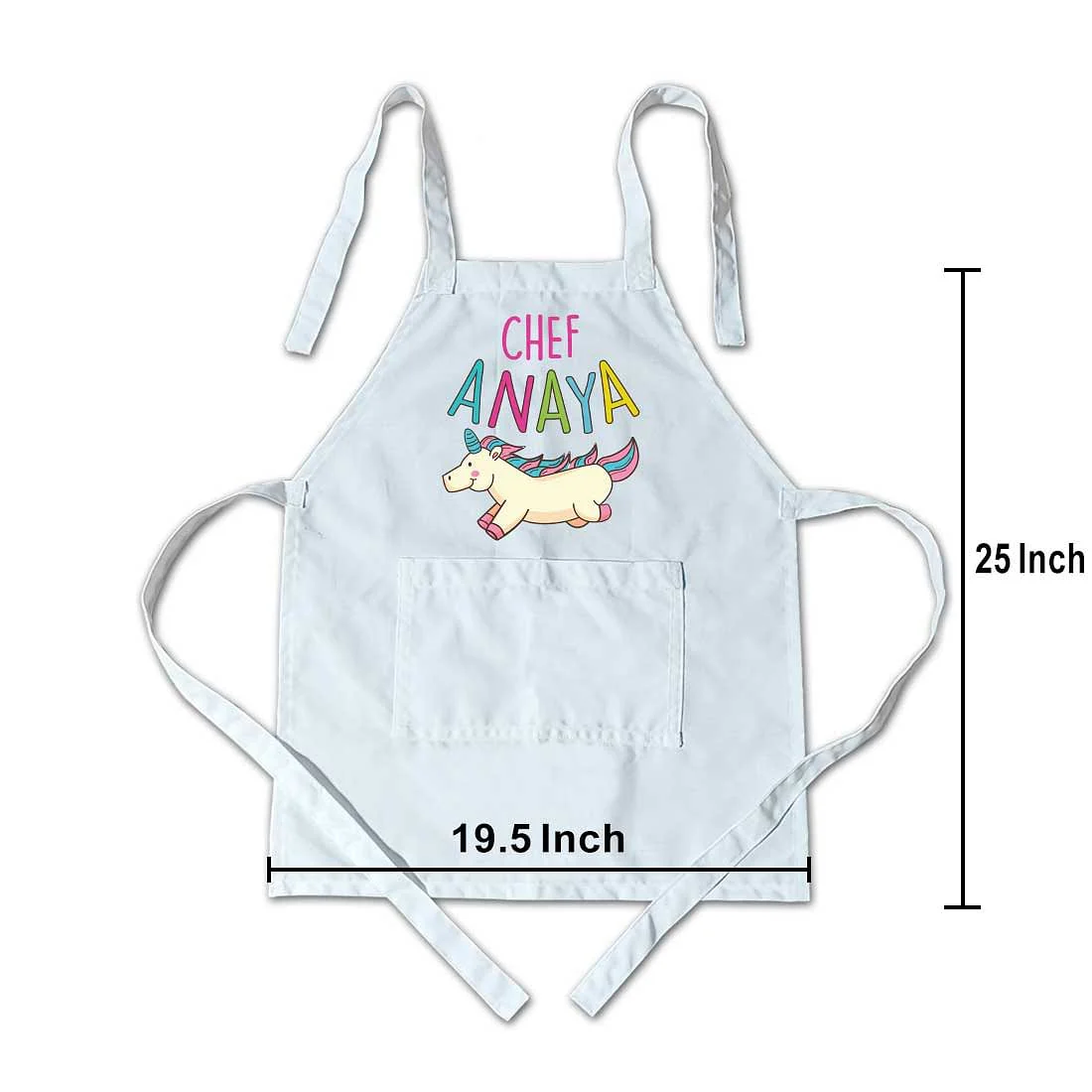Personalised Children Apron - Cute Unicorn Design Aprons - Image 5