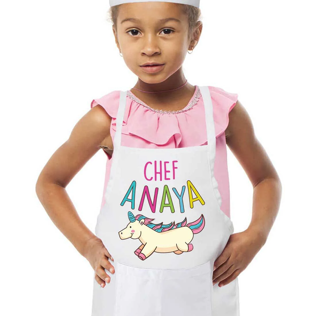 Personalised Children Apron - Cute Unicorn Design Aprons - Image 8