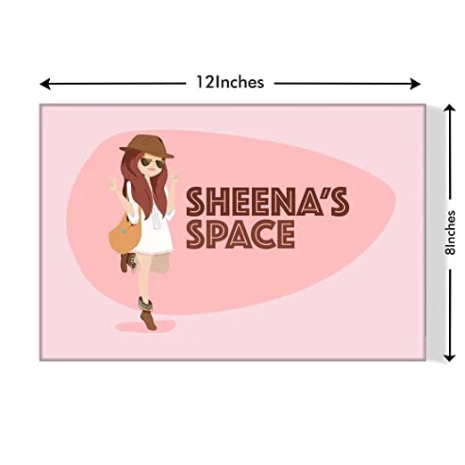 Personalized Kids Name Plate for Girl - Girl - Image 2