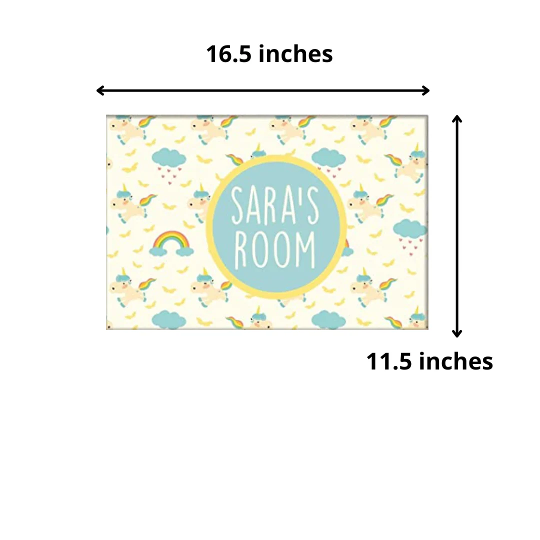 Kids Baby Room Door Sign Name Plate - Baby Horse - Image 4
