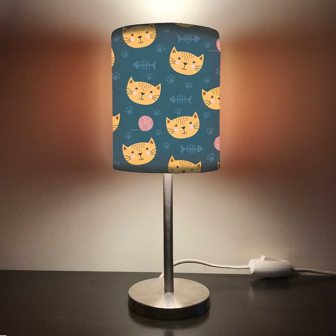 Cat Childrens Bedside Lamp for Kids Bed - 0008