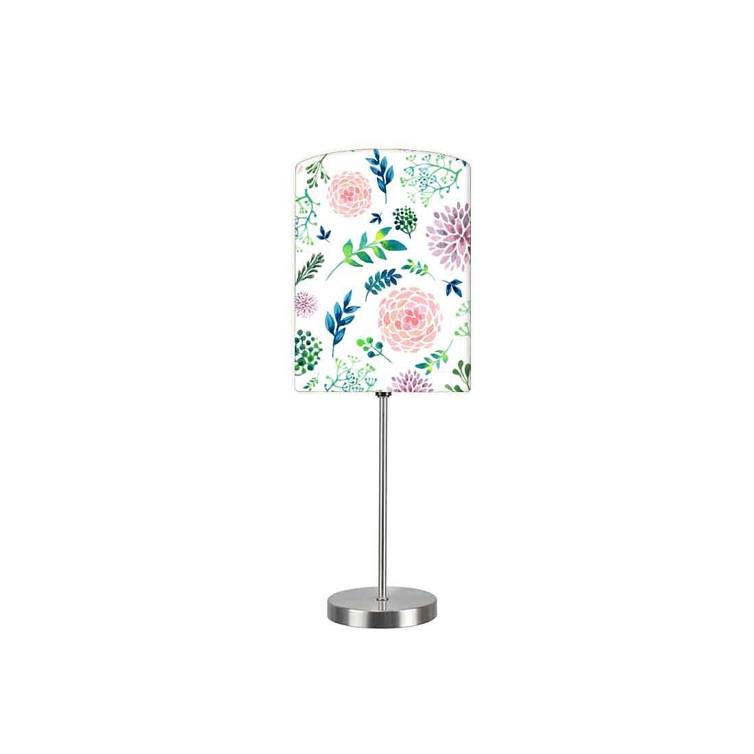 Floral Design Kids Room Bedside Small Lamp - Image 2
