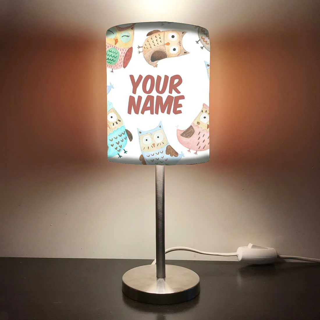 Personalized Lamp for Kids with 3w LED Bulb
