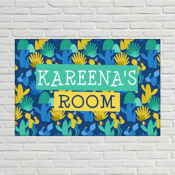 Custom Name Plate for Kids Room - Cactus DŽcor - Image 2