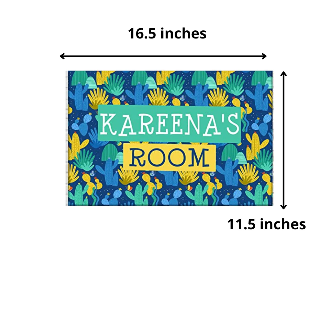 Custom Name Plate for Kids Room - Cactus DŽcor - Image 5
