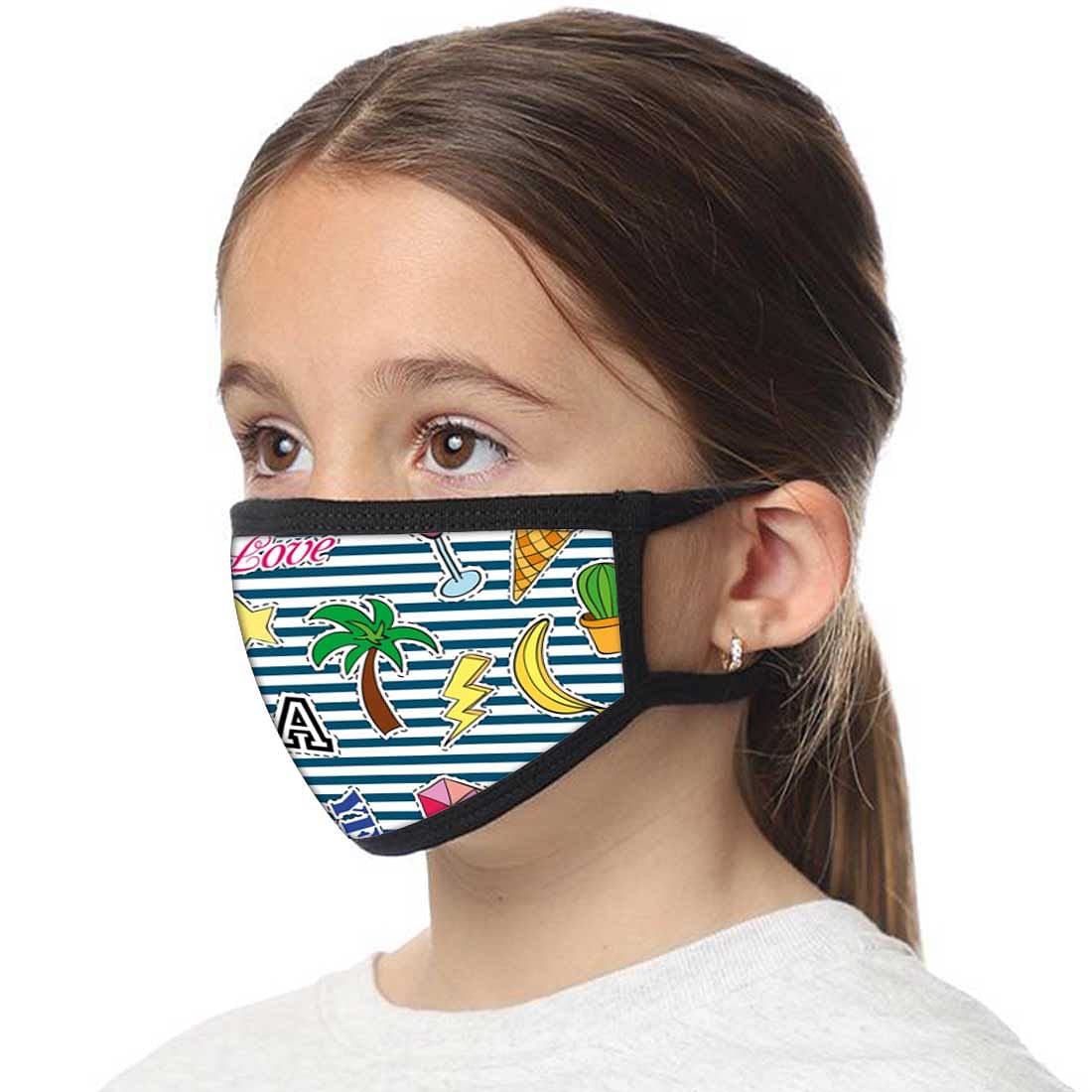 Kids Facemask - Set Of 2 -  Cool Patch - Image 2
