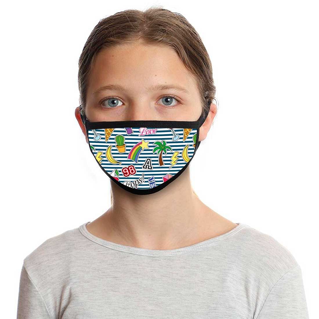 Kids Facemask - Set Of 2 -  Cool Patch - Image 4