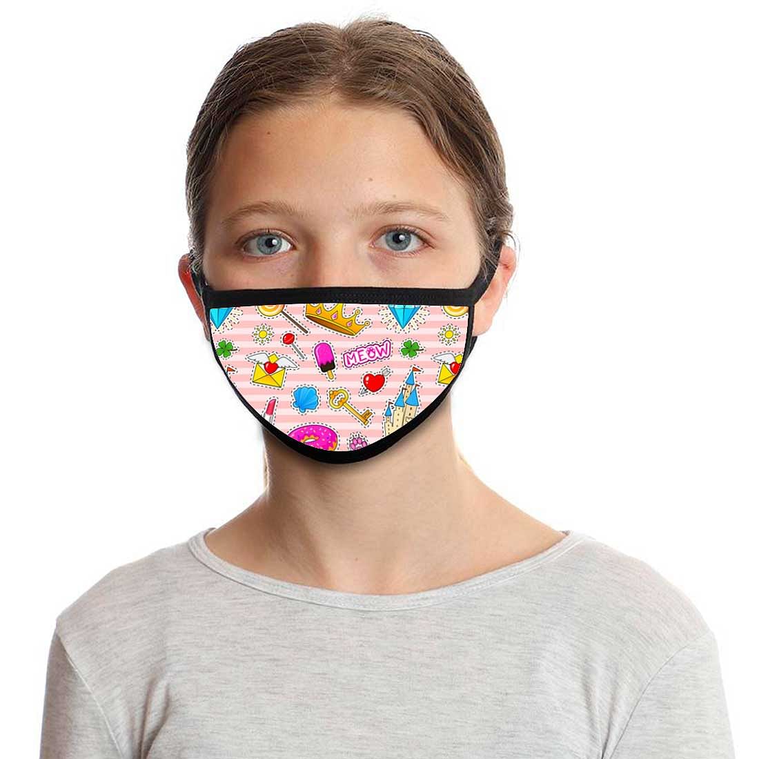 Kids Facemask - Set Of 2 - Fun Icons - Image 4