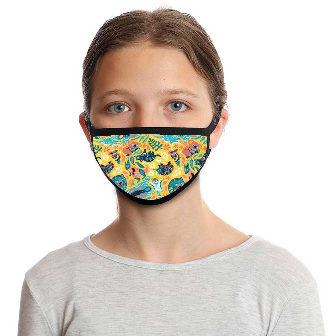 Kids Facemask - Set Of 2 - Tasmanian Jungle - Image 4