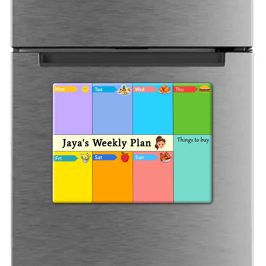 Kitchen Planner Custom Fridge Magnet for Home - 7.5x10 inch