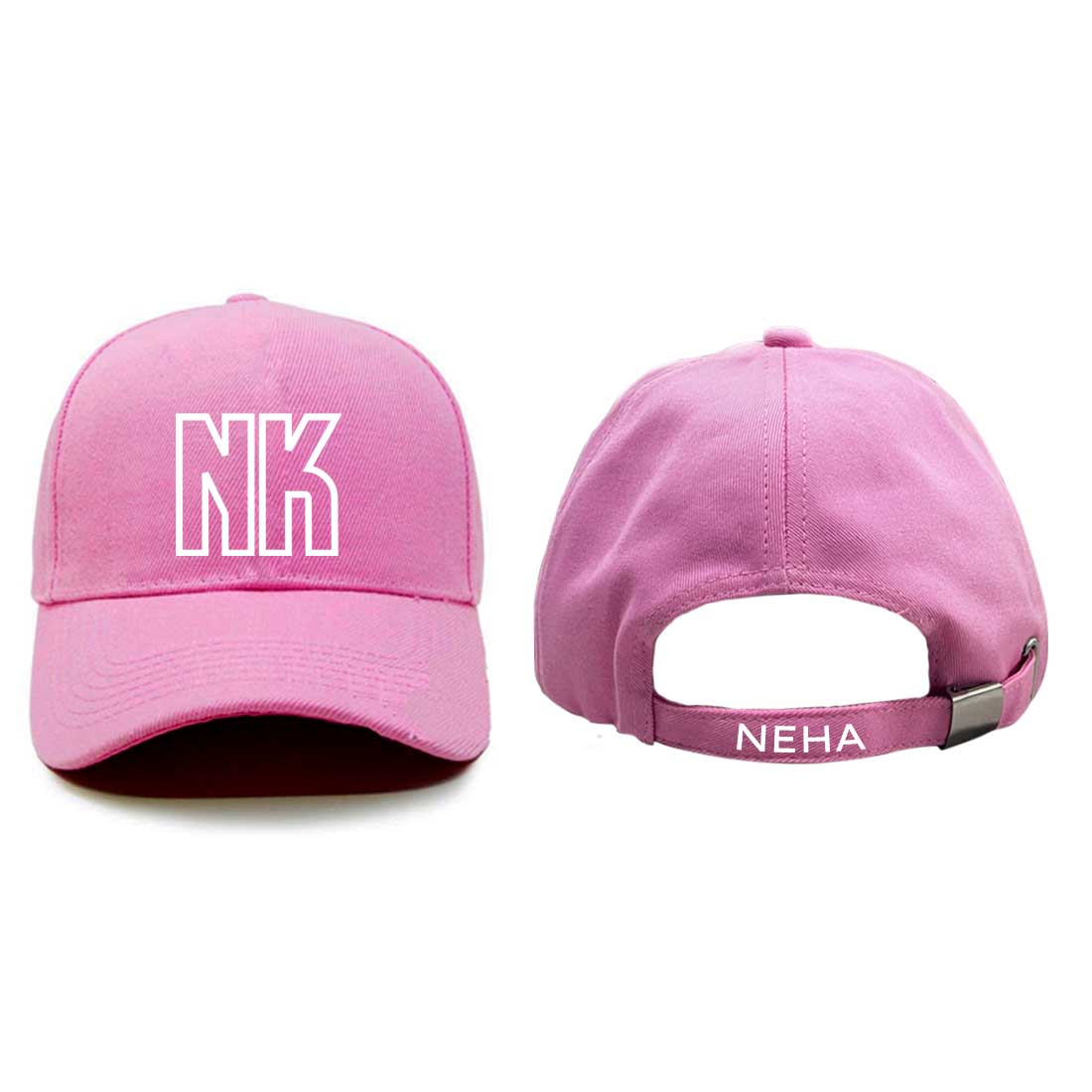 Ladies Cap - Pink Baseball Cap for Women - Name - Image 5