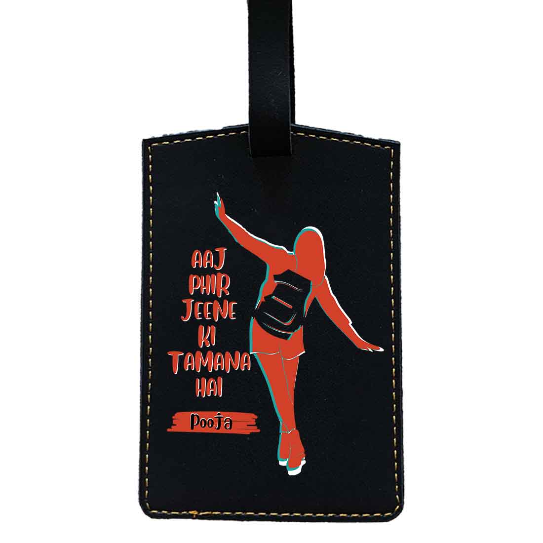Ladies Passport Holder Faux Leather Custom Covers for Passports-Aaj phir - Image 12