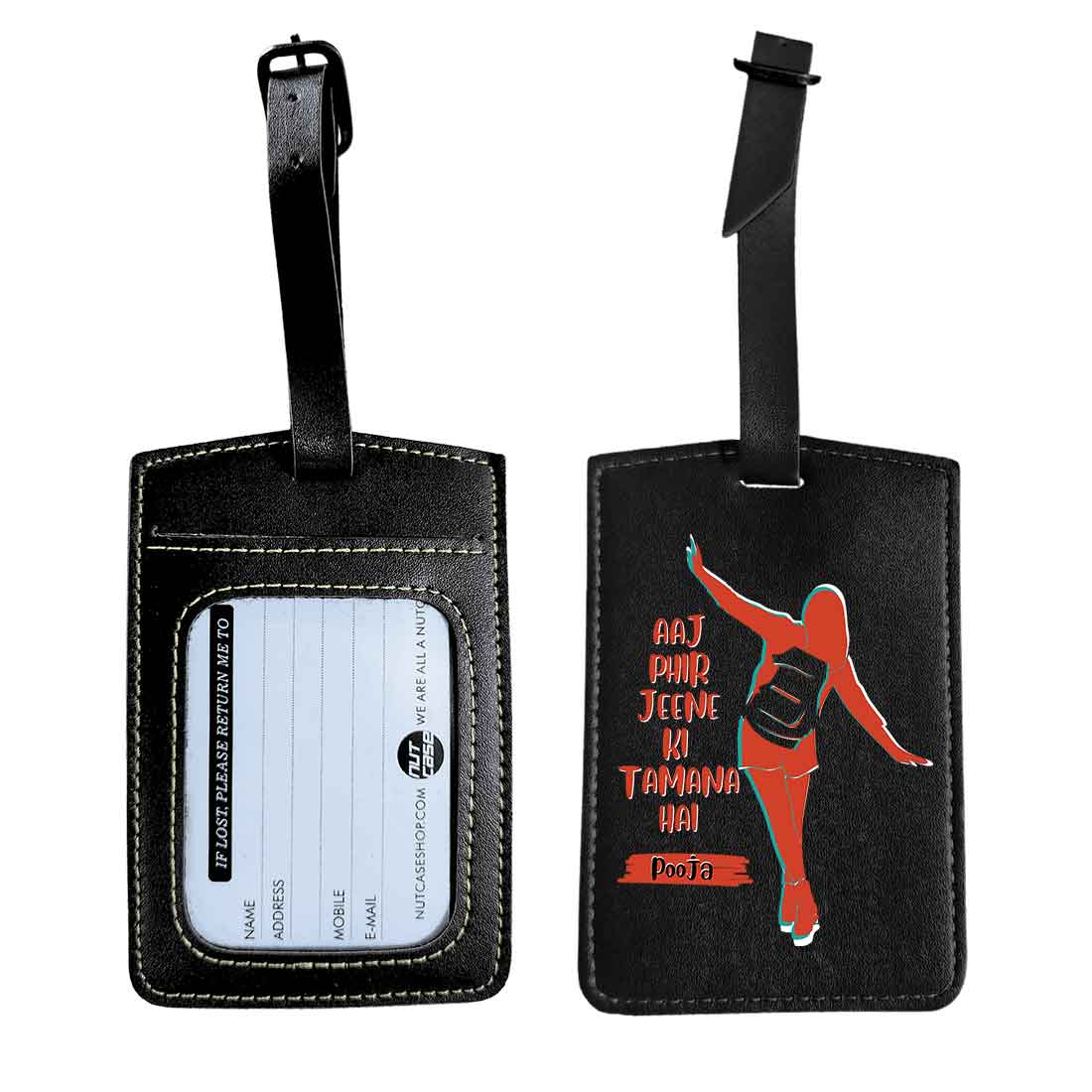Ladies Passport Holder Faux Leather Custom Covers for Passports-Aaj phir - Image 13