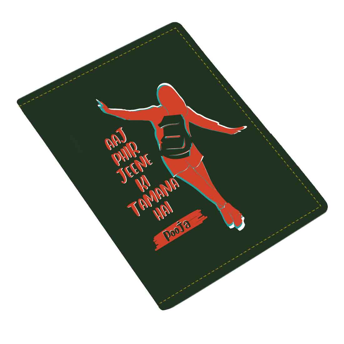 Ladies Passport Holder Faux Leather Custom Covers for Passports-Aaj phir - Image 22